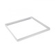 Cadre pour panneau LED 60x60 - Montage rapide, coins en plastique, sans vis apparentes, bord blanc