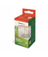 Ampoule LED E27 1W - G45, filament, verre clair