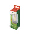 Ampoule LED flamme E14 1W - C35, filament, verre clair