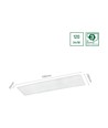 Panneau LED rétroéclairé 120x30, 40W - Cadre blanc