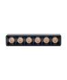 Luminaire Linéaire 6W SHIFT Basic Grid XS - 11cm, 3000K, Noir