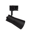 Spot sur rail triphasé MADARA SCANDI pour GU10 - Noir, aluminium, sans source lumineuse, 3F4W