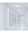 Panneau LED 60x60, 30W/40W/48W - CCT, 120lm/W, 5 ans de garantie, bord blanc