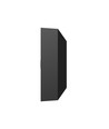 Applique murale 6W Encanta Asymmetric CCT - IP54, noir, 750lm, 3 couleurs de lumière, façade/extérieur