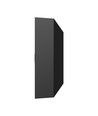 Applique murale 6W Encanta Asymmetric CCT - IP54, noir, 750lm, 3 couleurs de lumière, façade/extérieur
