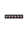 SYSTEM SHIFT BASIC GRID XS 6W spot sur rail pour 48V - 4000K, 100°, noir, IP20