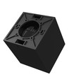 Spot en saillie carré Chloe 7W - CCT, noir, UGR19, 90x90mm, 230V, source lumineuse incl.