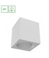 Chloe encastré 7W - CCT, 230V, 45°, IP20, UGR19, Ø90x100mm, blanc, carré