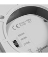 Chloe encastré 7W - CCT, 230V, 45°, IP20, UGR19, Ø90x100mm, blanc, carré