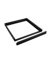 Cadre Algine 600x600 - pour luminaire de surface monté, fixe, noir
