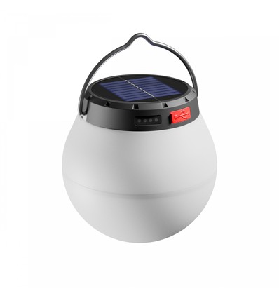 Lampe solaire Lumina Orb, Ø9,8cm - 800mAh, hauteur 9,5cm, luminaire décoratif extérieur