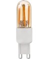 Ampoule LED G9 3W dimmable - 66mm, 2200K, Or, filament