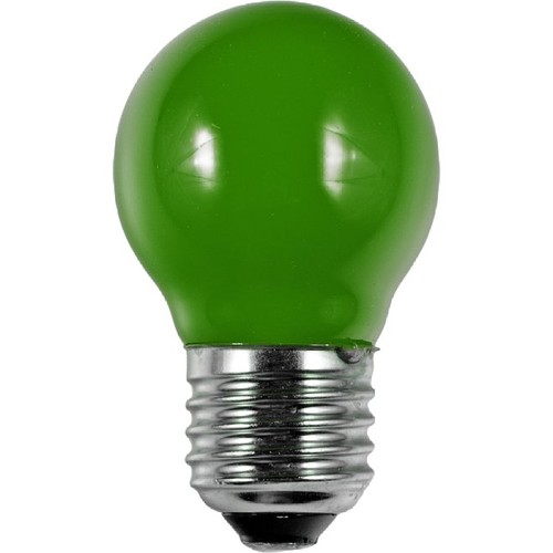 Ampoule LED filament E27 1W G45 - Vert, Party Colour Premium