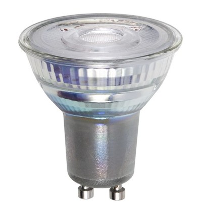 Ampoule LED GU10 5,5W DimToWarm - 450lm, 2200K-2700K, dimmable, 38°, verre