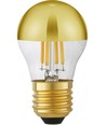 Ampoule LED E27 4W dimmable - Calotte dorée, G45, 2500K