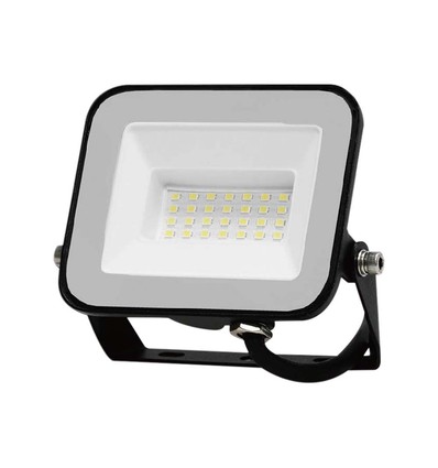 Projecteur LED Slimline 20W V-Tac - Puce Samsung, boîtier noir, IP65 extérieur
