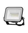 Projecteur LED Slimline 20W V-Tac - Puce Samsung, boîtier noir, IP65 extérieur