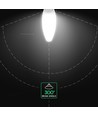 Ampoule LED V-Tac 60W - E40, 6500K, Puce Cree, Garantie 6 ans