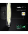 Projecteur LED High Bay 200W, 155lm/W - IP65, 6500K, Garantie 5 ans