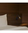 Applique de lit LED V-Tac 3W - Puce CREE, noir, blanc chaud