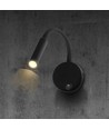Applique de lit LED V-Tac 3W - Puce CREE, noir, blanc chaud