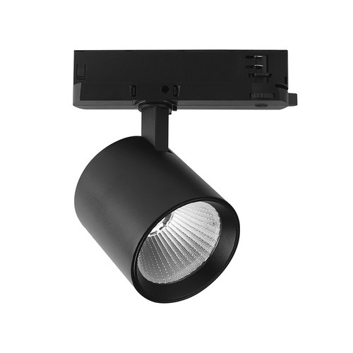 Projecteur sur rail triphasé V-Tac 30W - Noir, 3000K, puce CREE, garantie 6 ans