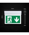 Bloc de secours LED V-Tac 2W pour mur/plafond - 6000K, Cree