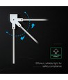 Bloc de secours LED V-Tac 2W pour mur/plafond - 6000K, Cree