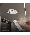 Plafonnier LED V-Tac 80W - CCT 3-en-1, dimmable, blanc, avec télécommande