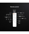 Plafonnier LED V-Tac 50W dimmable - CCT 3-en-1, Gris, avec télécommande