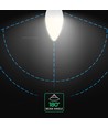 Ampoule LED flamme E14 5,5W dimmable - Puce Cree, 4000K, garantie 6 ans