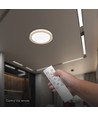 Plafonnier design V-Tac 30W/60W/30W avec télécommande - 3-en-1 CCT