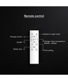 Plafonnier LED V-Tac 60W avec télécommande - CCT 3-en-1, dimmable, bord gris, design domelight