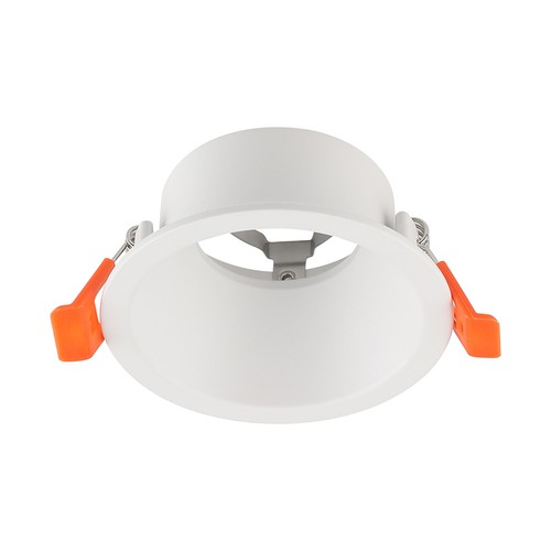 Spot encastrable GU10, anti-éblouissement - Rond, blanc, Deep Anti Glare, sans source