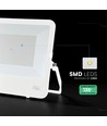 Projecteur LED V-Tac 200W - 135lm/W, IP65, boîtier blanc, LED Cree, garantie 6 ans