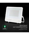 Projecteur LED V-Tac 200W - 135lm/W, IP65, boîtier blanc, LED Cree, garantie 6 ans