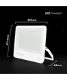 Projecteur LED 300W - 135lm/W, IP65, boîtier blanc, 6 ans de garantie, CREE Chip
