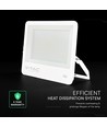 Projecteur LED 300W - 135lm/W, IP65, boîtier blanc, 6 ans de garantie, CREE Chip