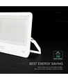 Projecteur LED 300W - 135lm/W, IP65, boîtier blanc, 6 ans de garantie, CREE Chip