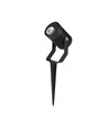 Spot de jardin GU10 avec piquet - Noir, aluminium, IP65 extérieur, sans ampoule
