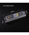 Alimentation Slim 120W / 24V DC pour rubans LED - 5A, IP20