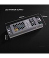 Alimentation Slim 60W / 12V DC pour rubans LED - 5A, IP20