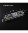 Alimentation 75W / 12V DC pour rubans LED - 6,25A, IP20, Slim