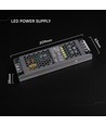 Alimentation 150W / 12V DC pour rubans LED - 12,5A, IP20, Slim