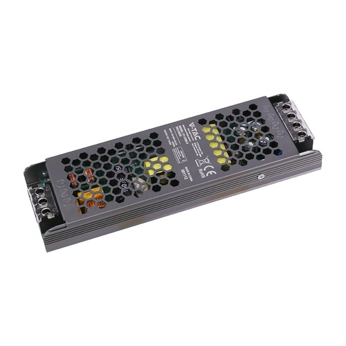 Alimentation 200W / 12V DC pour rubans LED - 16,5A, IP20, Slim