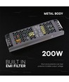 Alimentation 200W / 12V DC pour rubans LED - 16,5A, IP20, Slim