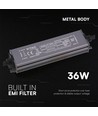 Alimentation 36W / 12V DC - 3A, étanche IP67