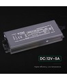 Alimentation 60W / 12V DC - 5A, étanche IP67