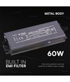 Alimentation 60W / 12V DC - 5A, étanche IP67
