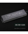 Alimentation 100W / 12V DC - 8.3A, étanche IP67